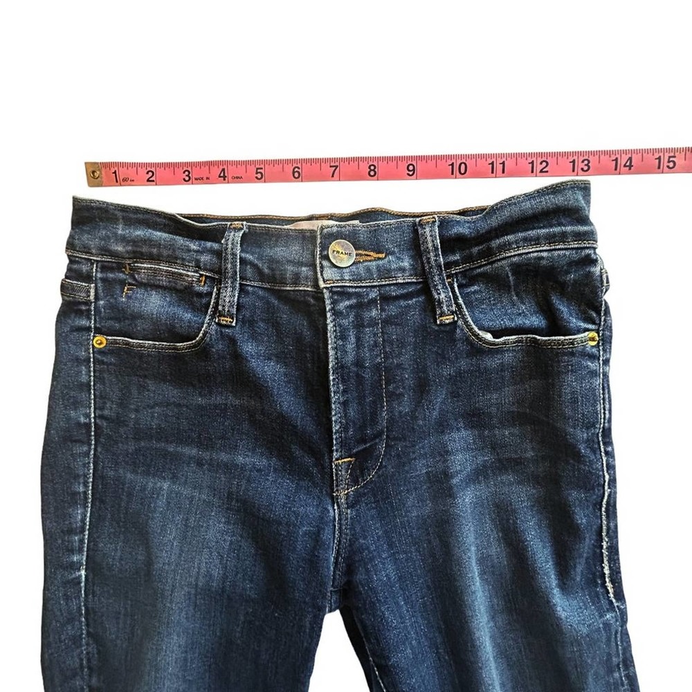 FRAME Le High Skinny Harvard Wash Jeans 26 - Picture 11 of 16